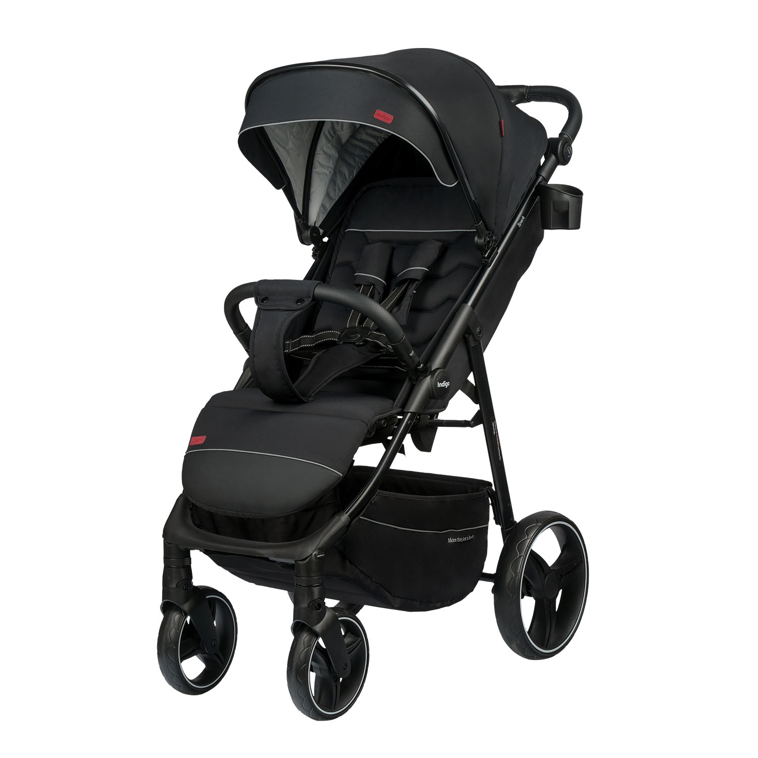 Прогулочная коляска INDIGO SPARK черный