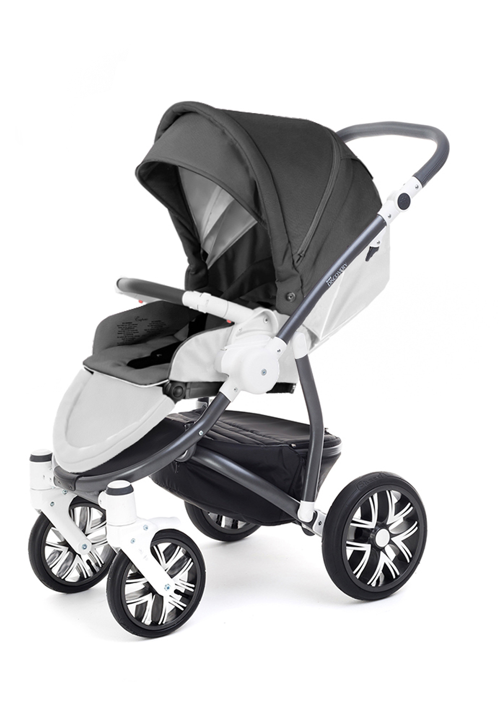 Прогулочная коляска Esspero Grand Discovery (шасси Graphite White) Grafite leatherette