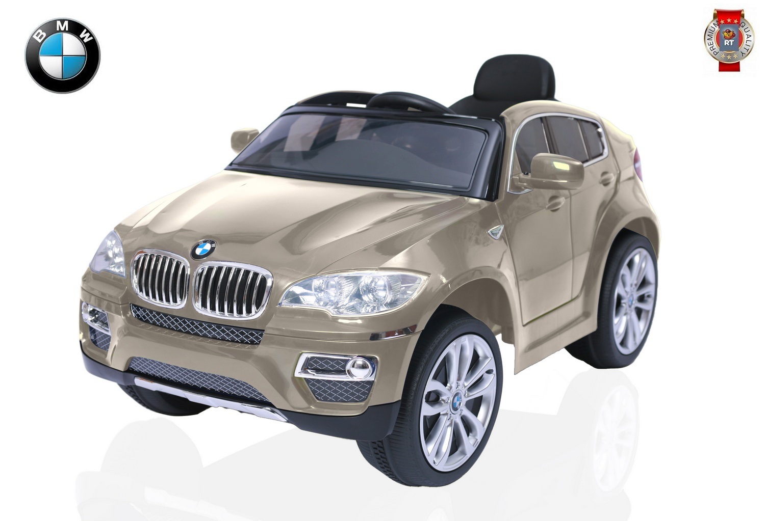 Электромобиль BMW X6 12V R/C champagne