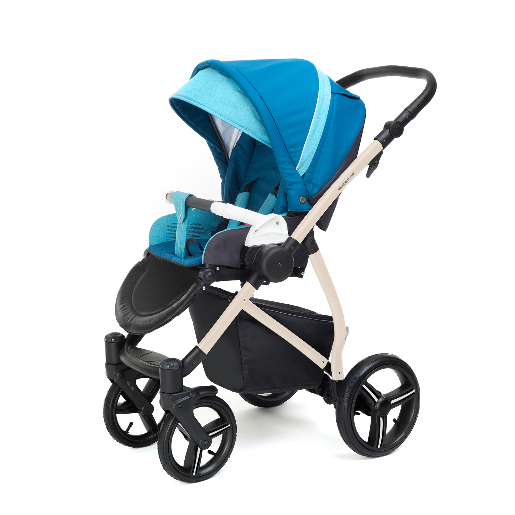 Прогулочная коляска Esspero Grand Newborn Lux (шасси Beige) Breeze