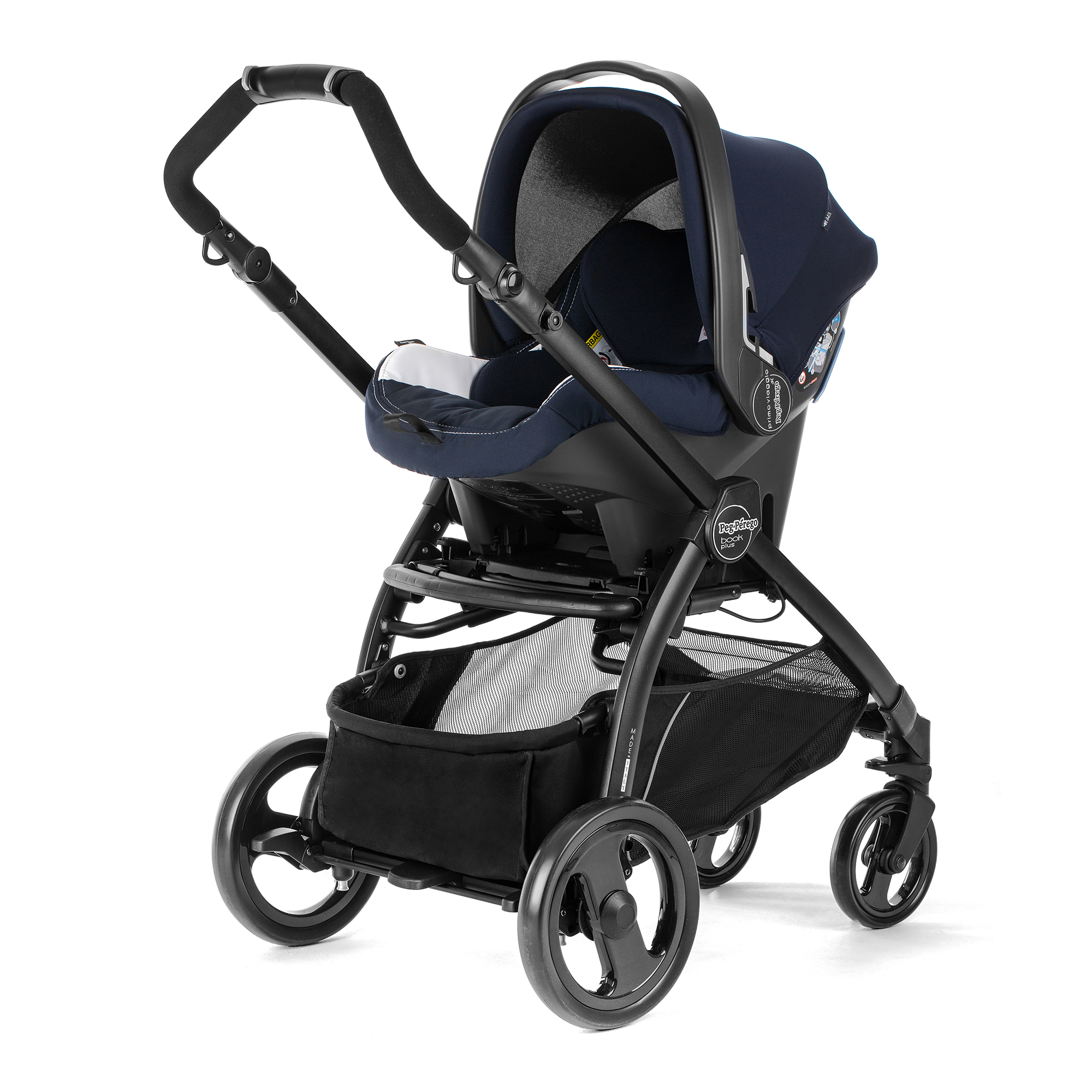 Автокресло Peg Perego Primo Viaggio SL на шасси Book Plus Luna