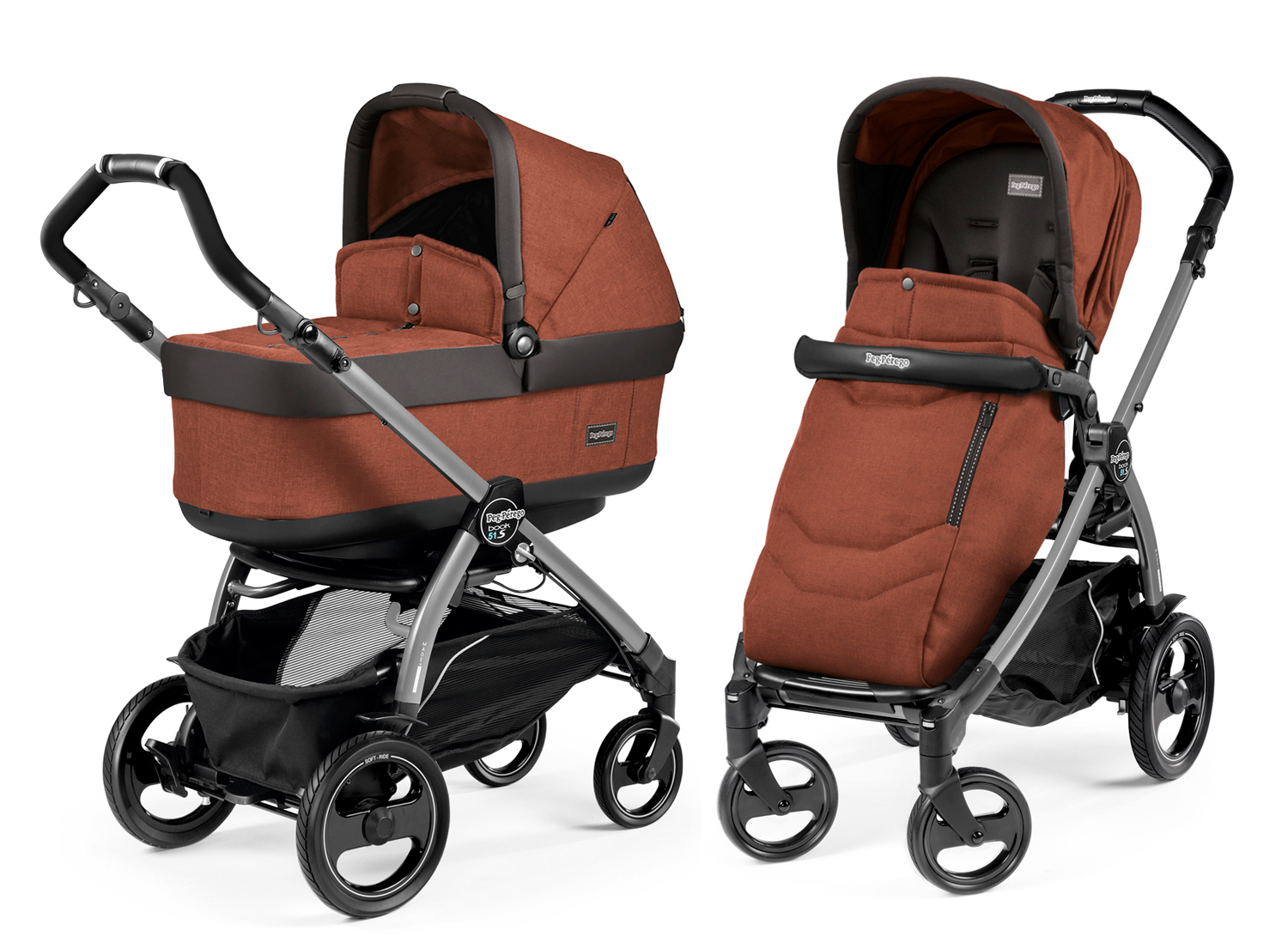 Peg-Perego Book Plus S Modular POP UP Terracotta
