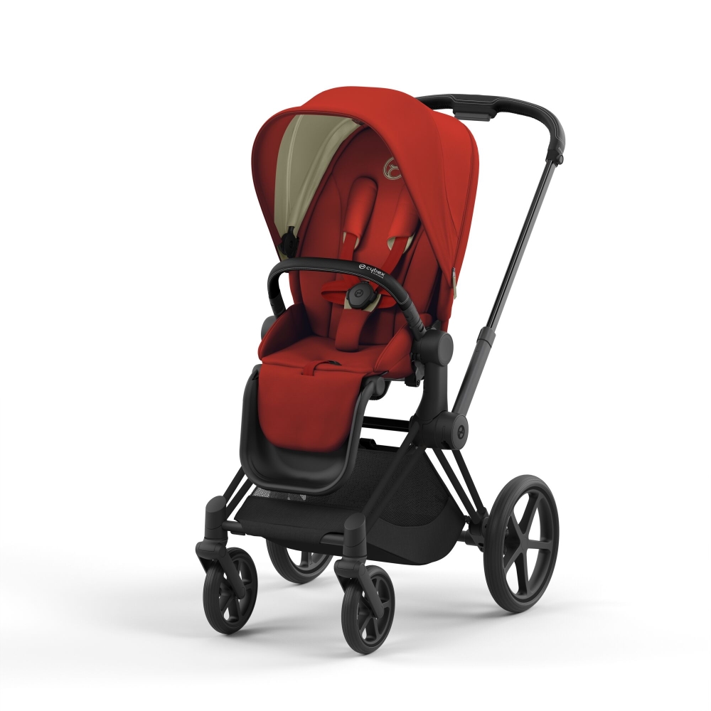 Прогулочная коляска Cybex Priam IV (шасси Matt Black) Autumn Gold