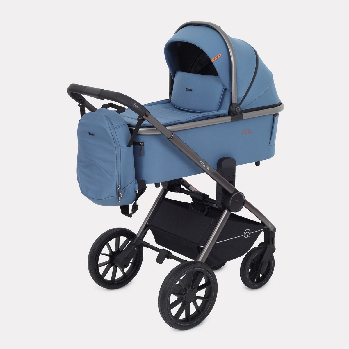 Коляска 3 в 1 RANT FALCON Blue
