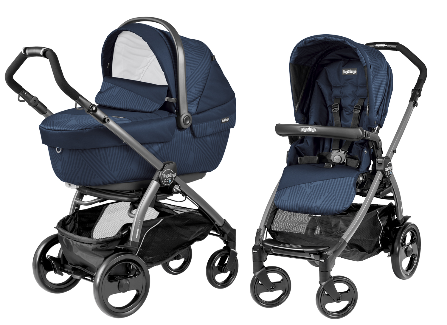 Peg-Perego Book Plus 51 Modular Geo Navy