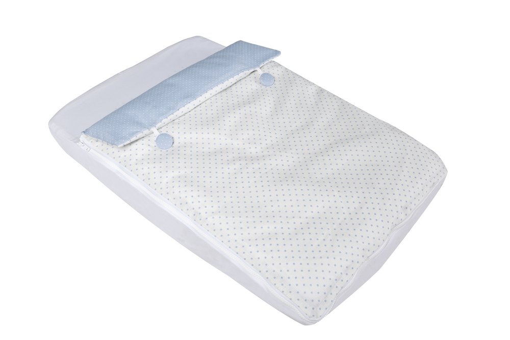 Комплект постельного белья для колыбели Micuna Cododo TX-1640 Blue Buttons