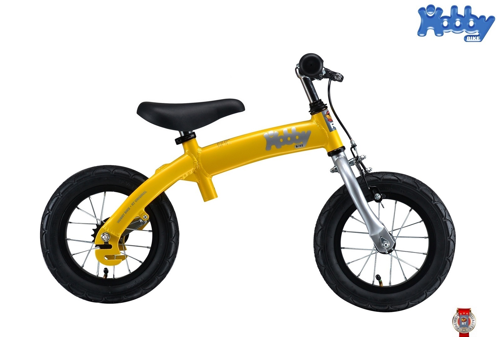 Велобалансир-велосипед Hobby-bike RToriginal ALU NEW yellow