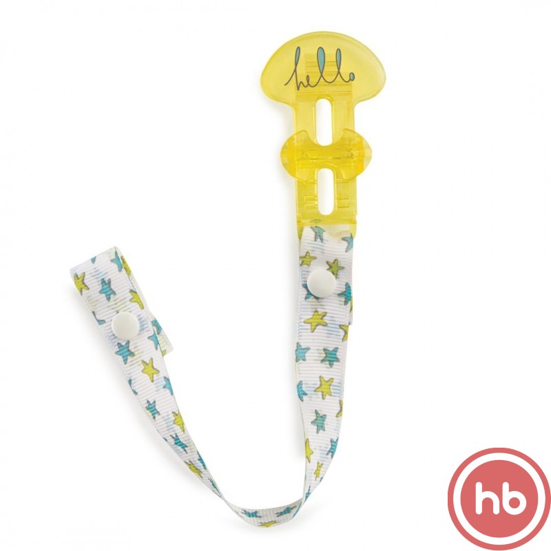 Держатель для пустышки Happy Baby Yellow