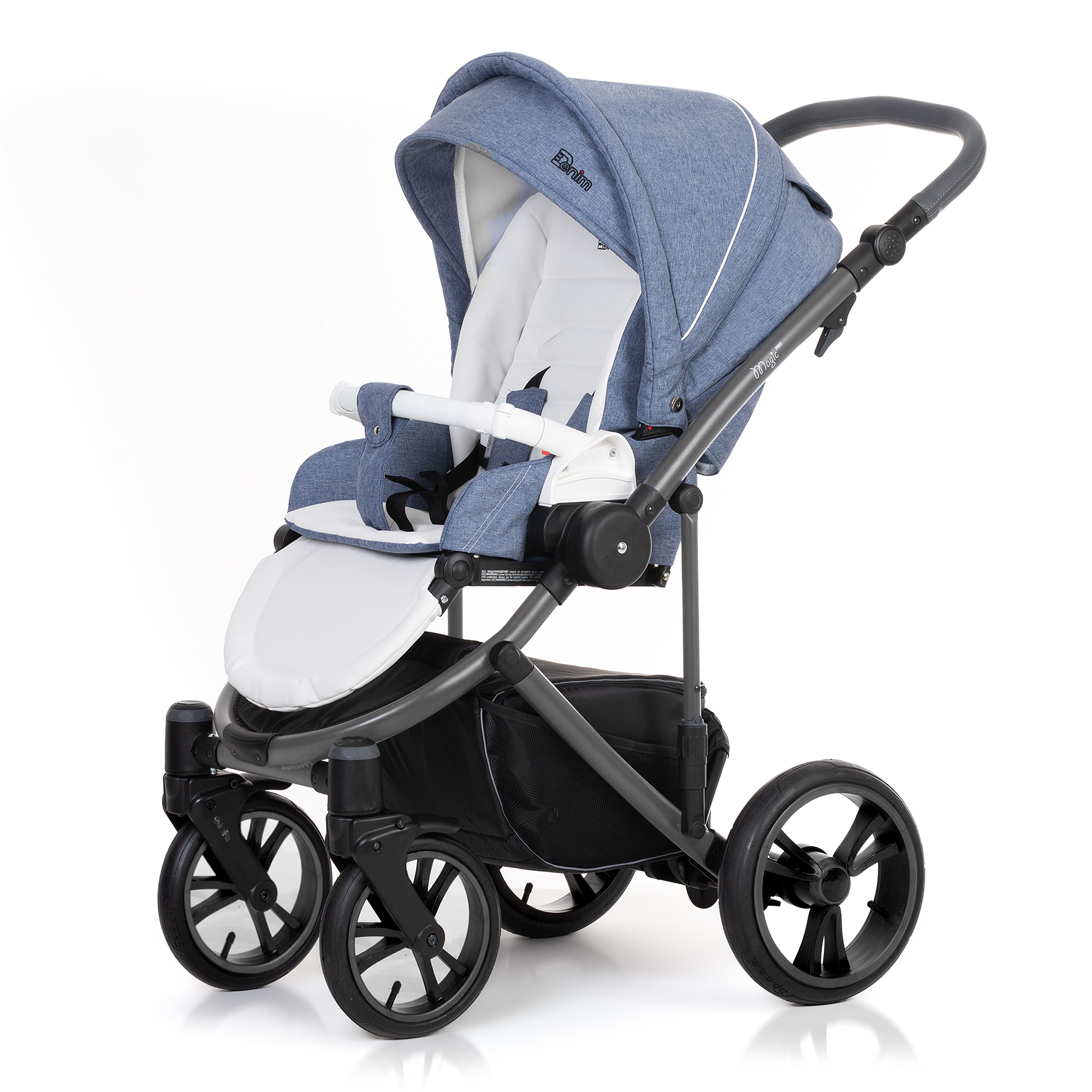 Прогулочная коляска Esspero Denim (шасси Magic Pro Graphite) Navy
