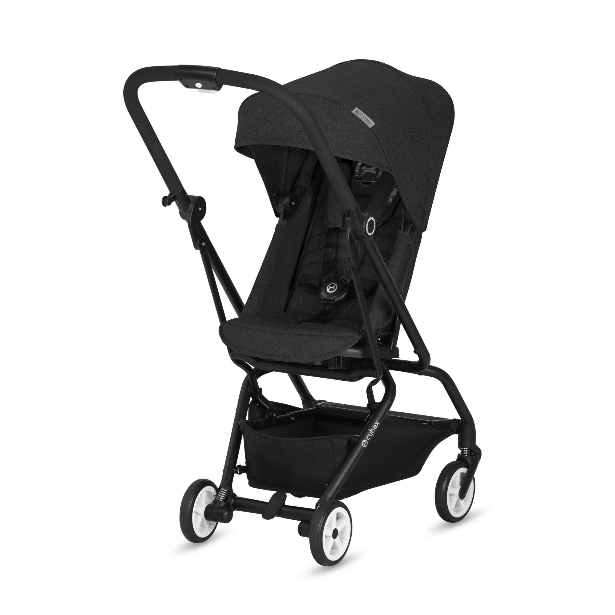 Прогулочная коляска Cybex Eezy S Twist Lavastone Black