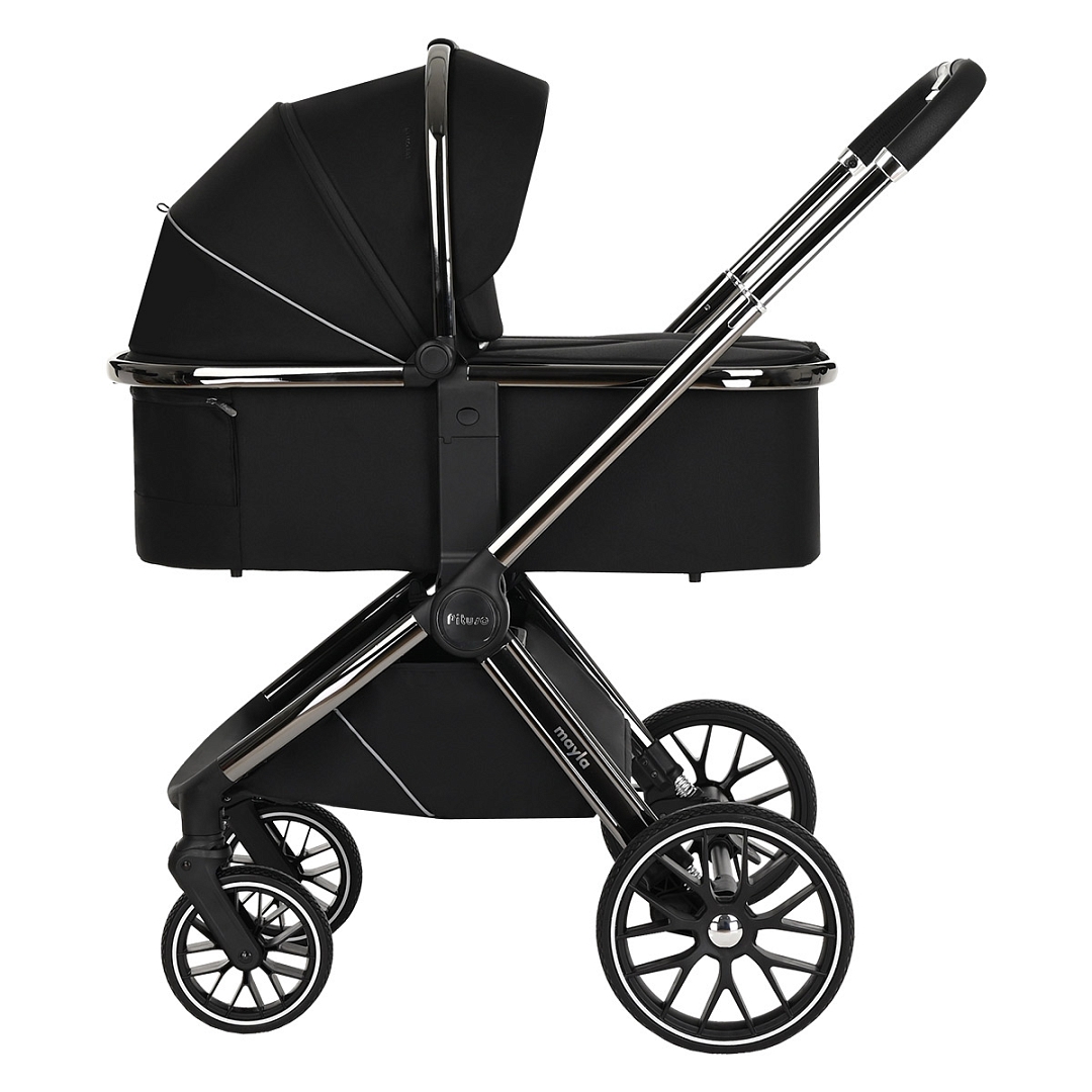 Коляска 3 в 1 PITUSO Mayla Black