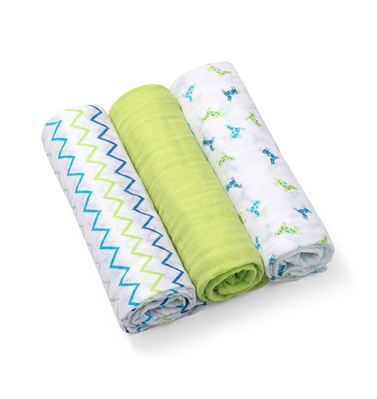 Набор пеленок BabyOno (3 шт) Green