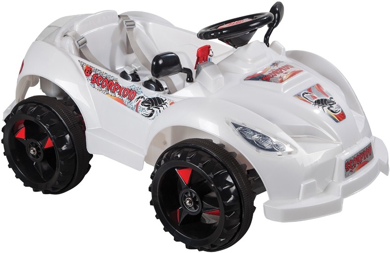 Электромобиль Pilsan Scorpion (05-106) белый