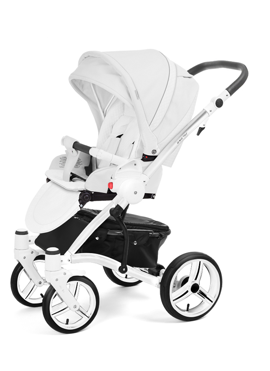 Прогулочная коляска Esspero Grand Tour (шасси White) Nappa White