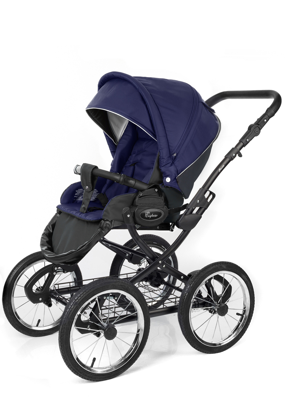 Прогулочная коляска Esspero Classic Alu (шасси Black) Navy