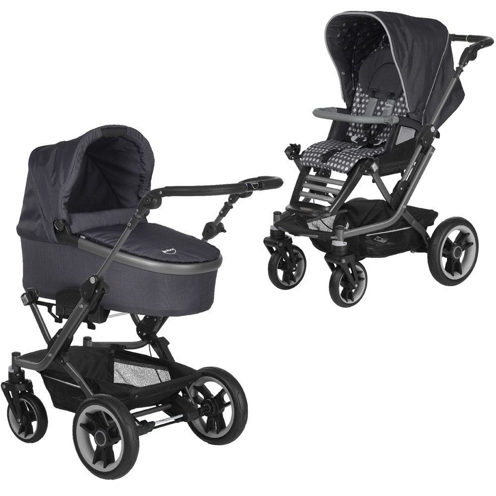 Коляска 2 в 1 Teutonia Mistral S V4 (шасси Graphite) 6005-6065 Continuum