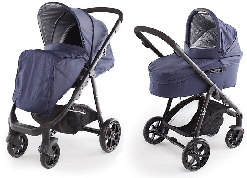 Коляска 2 в 1 Cozy Smart Navy