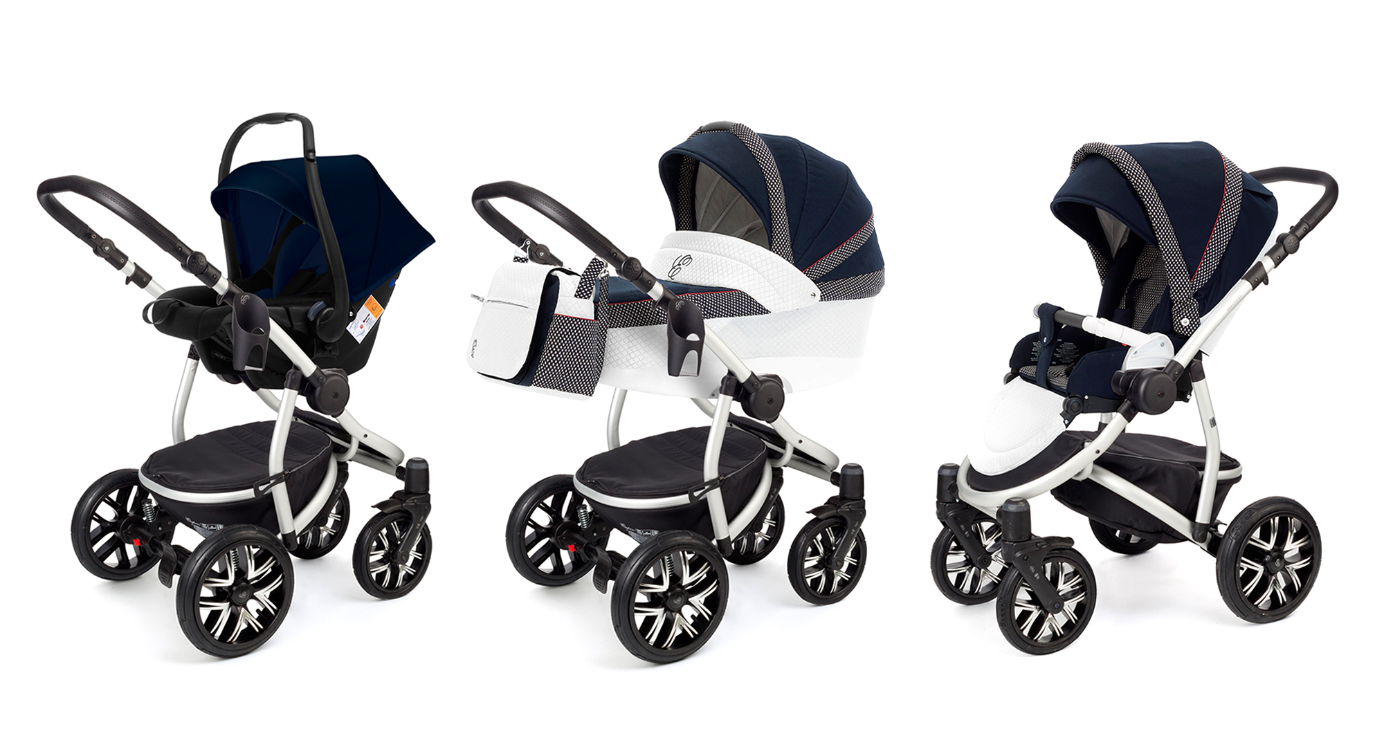 Коляска 3 в 1 Esspero Grand Discovery (шасси Grey) Royal Deep Ocean