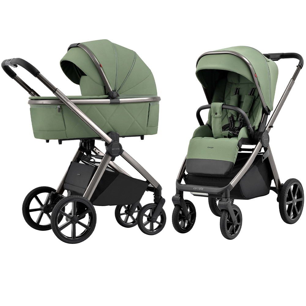 Коляска 2 в 1 Carrello Omega CRL-6530/1 Perfect Green