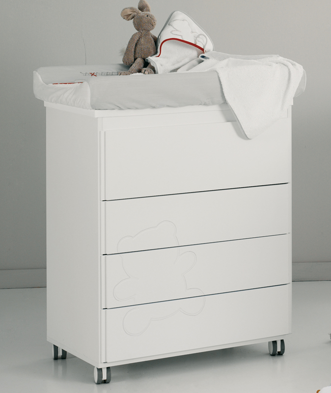 Пеленальный комод Micuna Neus B-1343 White