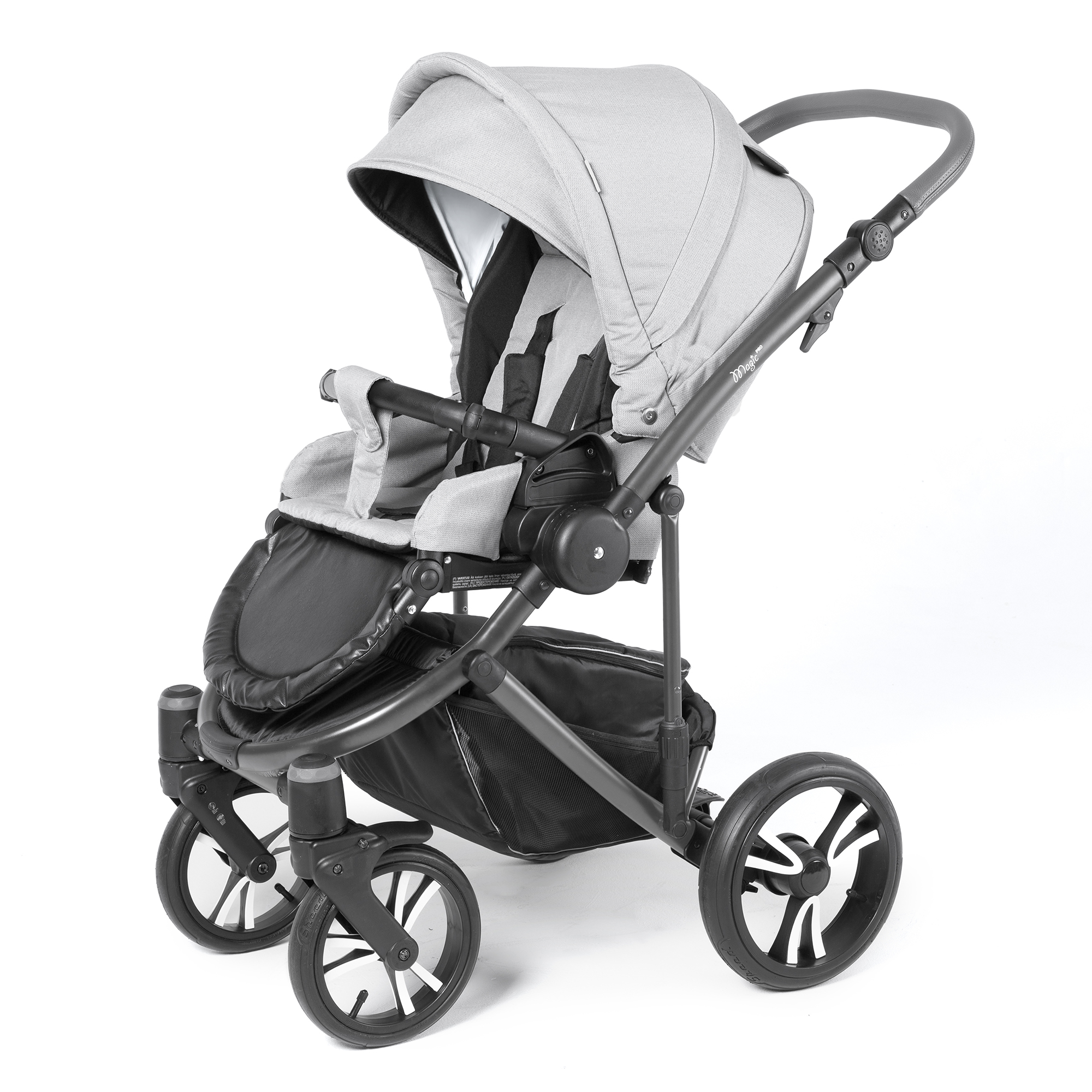 Прогулочная коляска Esspero Magic Pro Alu (шасси Graphite) Steel