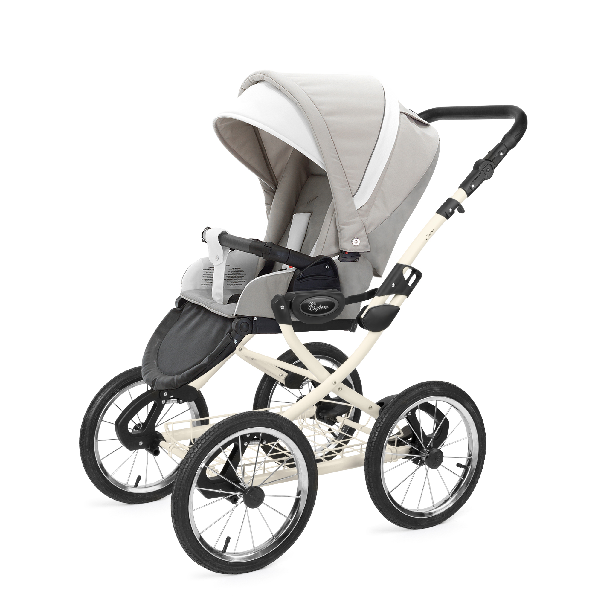 Прогулочная коляска Esspero Grand Classic (шасси Beige) Vanila