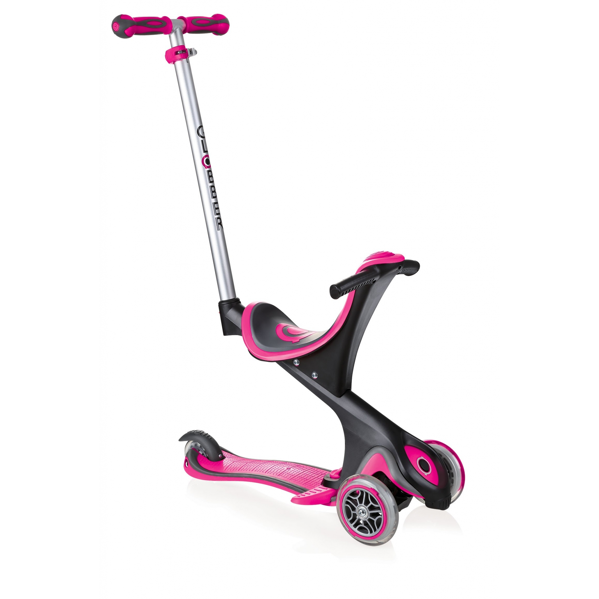 Самокат Globber EVO 5 in 1 розовый