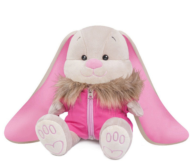 Мягкая игрушка Maxi Toys Зайка Jack&Lin (25 см) в Зимней Куртке