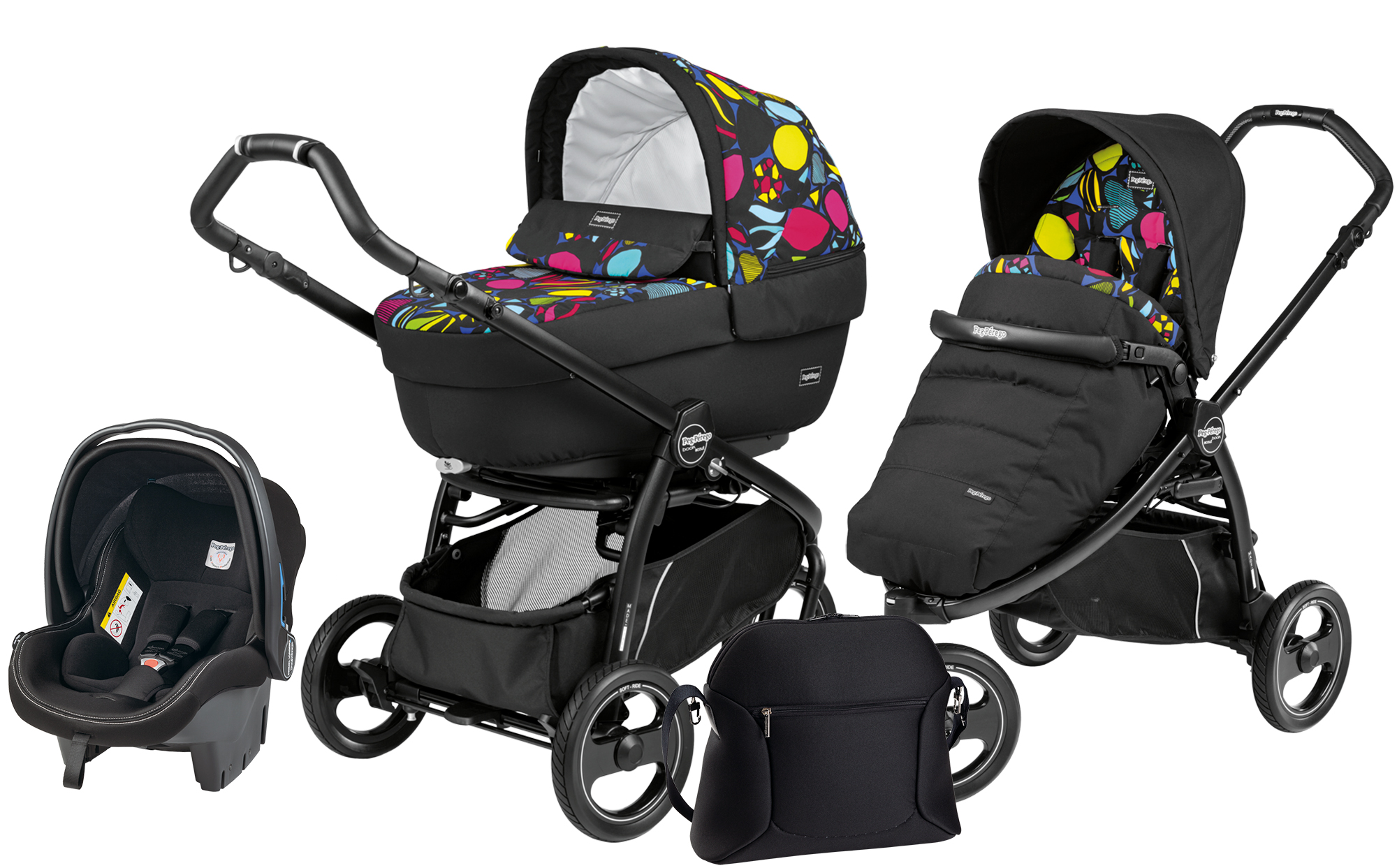 Коляска 3 в 1 Peg Perego Book Scout Elite Modular System Manri