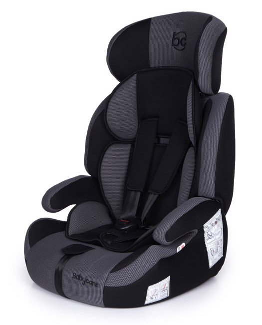 Автокресло Baby Care Legion Серый 1008/Черный