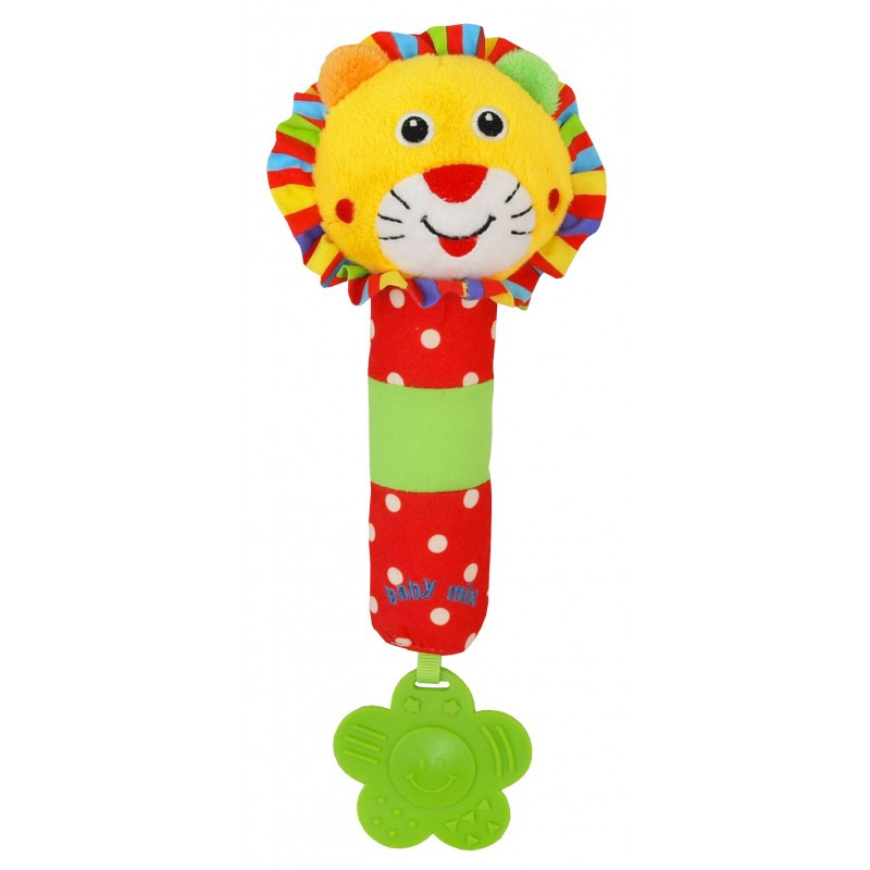 Игрушка-пищалка Baby Mix Lion