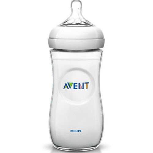 Бутылочка Avent Natural PP, 330 мл, сил. соска, перем. поток, 3+, 1 шт. арт. 86475