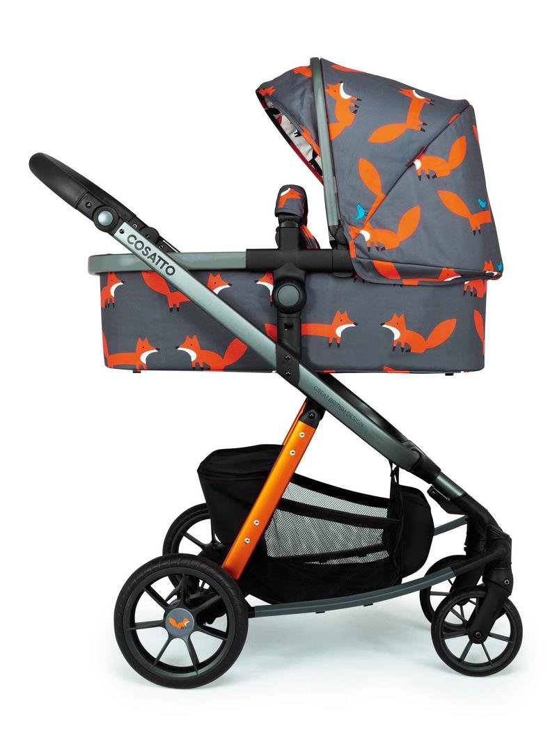 Коляска 2 в 1 COSATTO GIGGLE QUAD Mister Fox