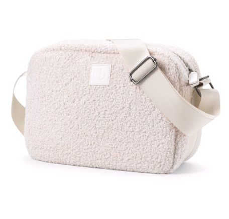 Сумка кросс-боди Elodie White Boucle