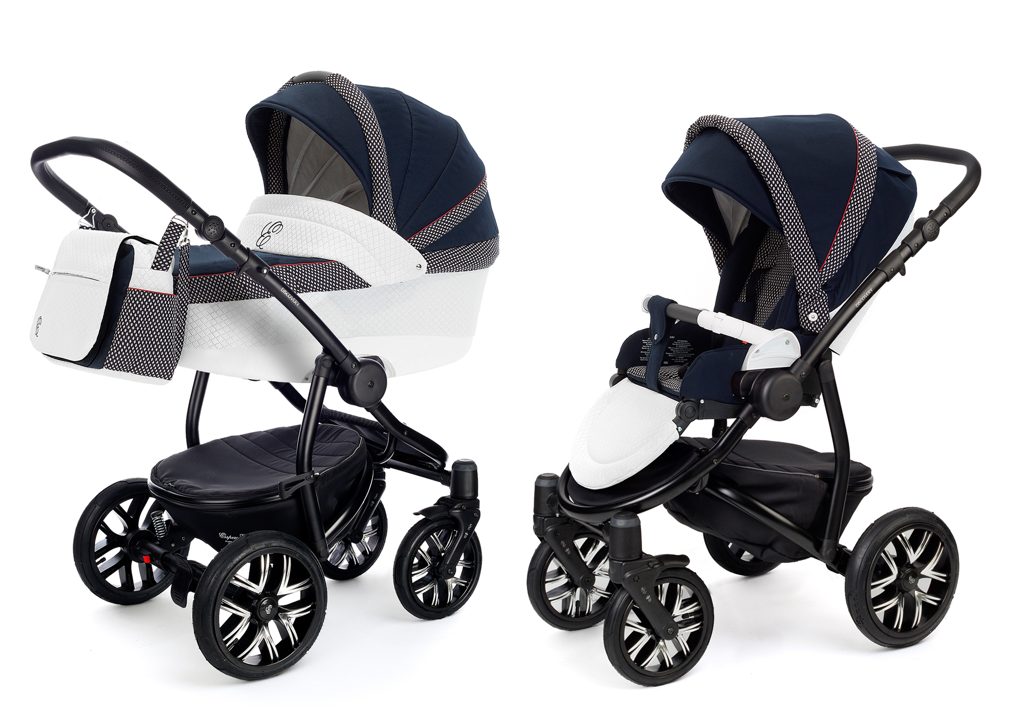 Коляска 2 в 1 Esspero Grand Discovery (шасси Graphite) Royal Deep Ocean
