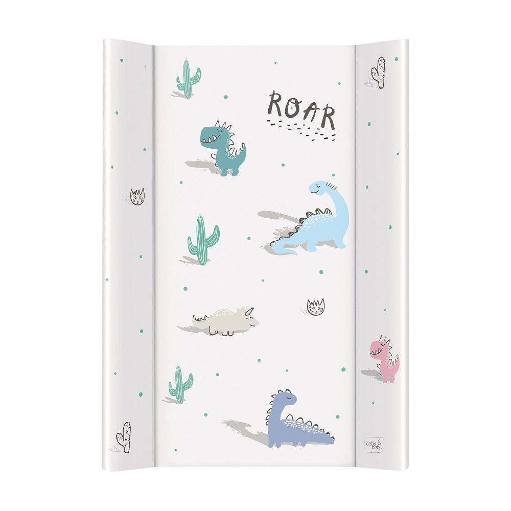 Пеленальный матрасик Ceba Baby Comfort 70 см без изголовья на кровать 120x60 см W-203 Candy Andy Dino
