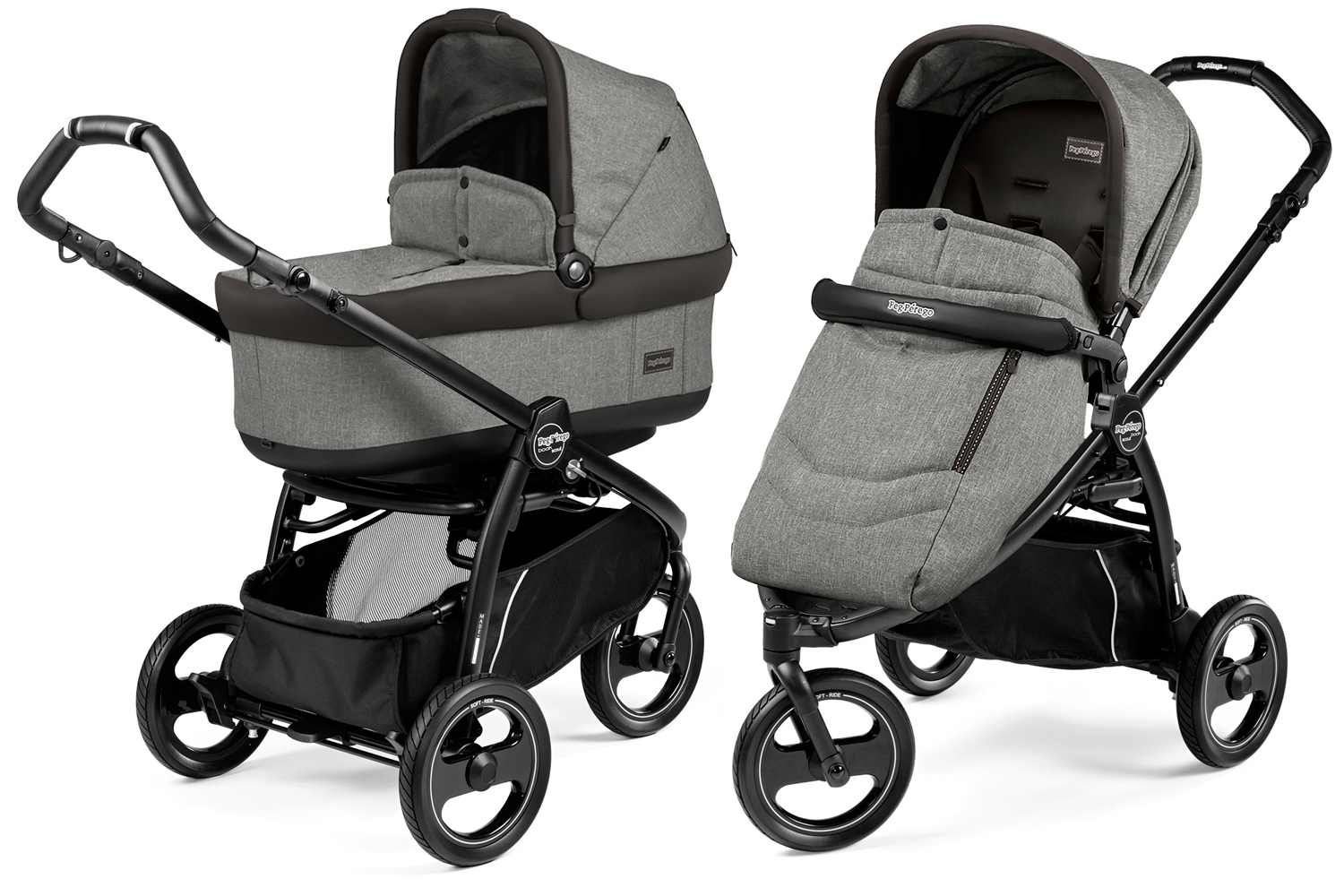 Коляска 2 в 1 Peg Perego Book Scout Pop Up Combo Atmosphere