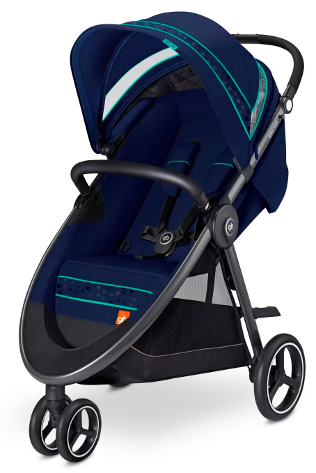 Прогулочная коляска GB BIRIS AIR3 Sea Port Blue