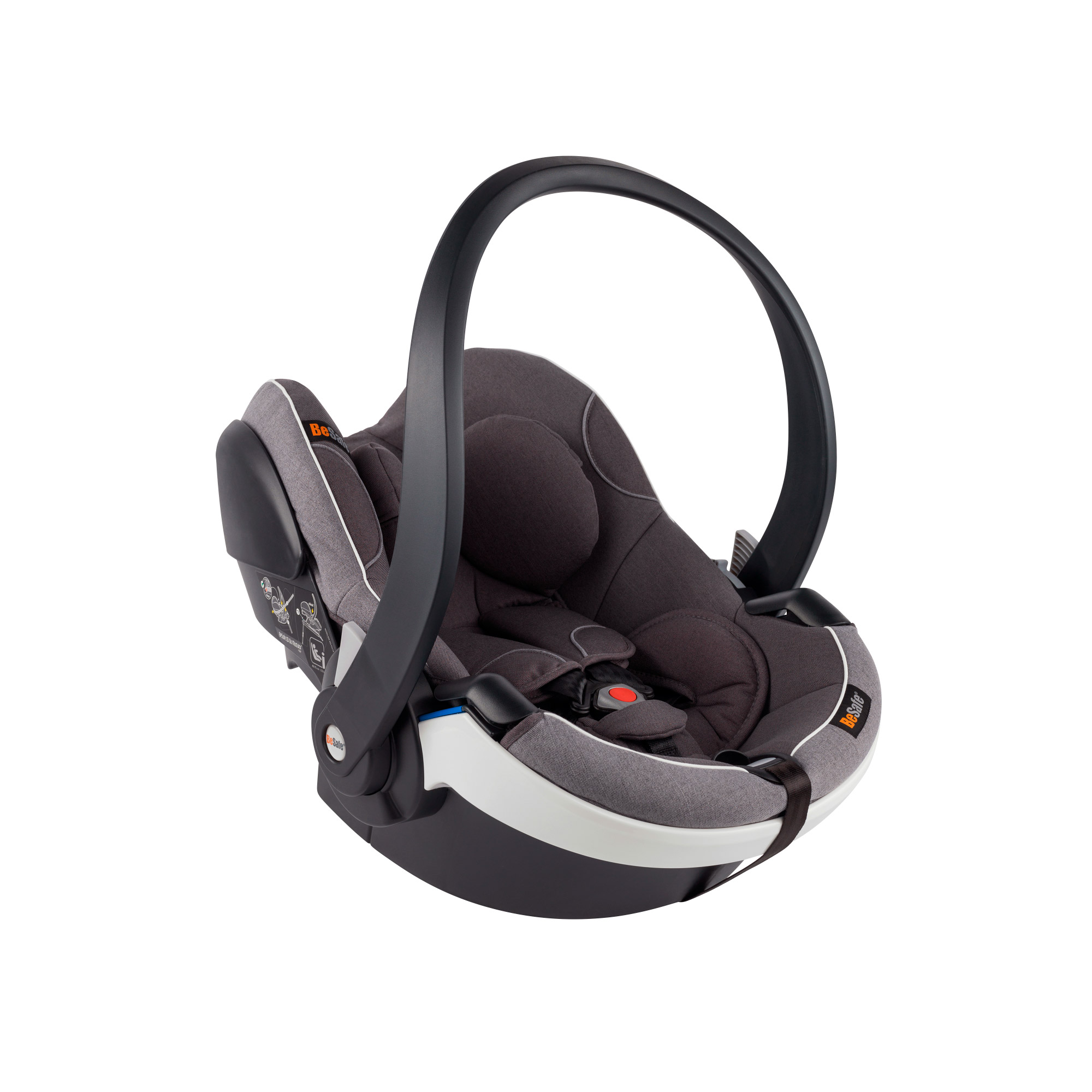 Автокресло BeSafe iZi Go Modular i-Size Wite Edge Metallic Melange