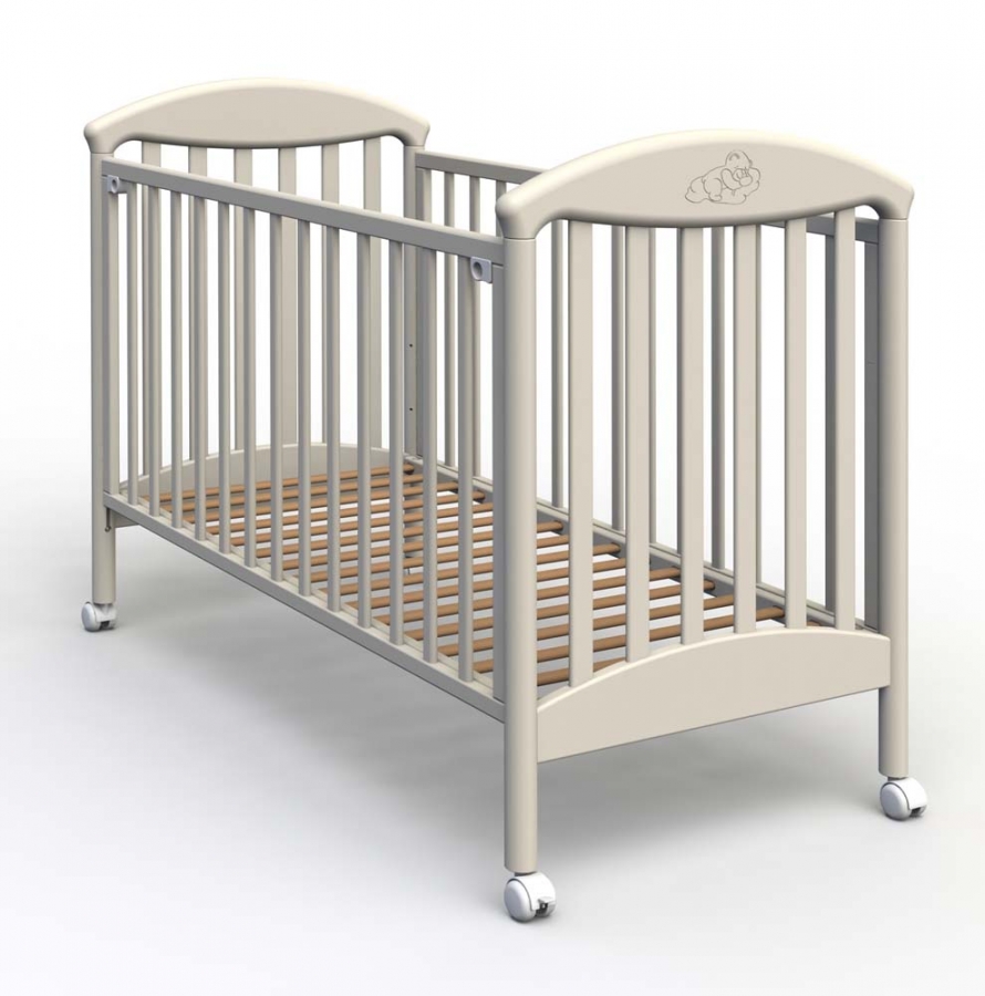 Кровать Fiorellino Pu 120x60 Слоновая кость