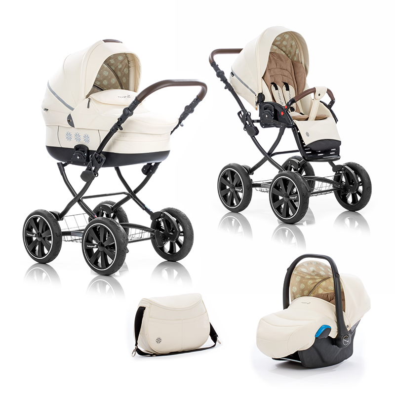 Коляска 3 в 1 Noordi Fjordi Classic Simply Taupe 852/1