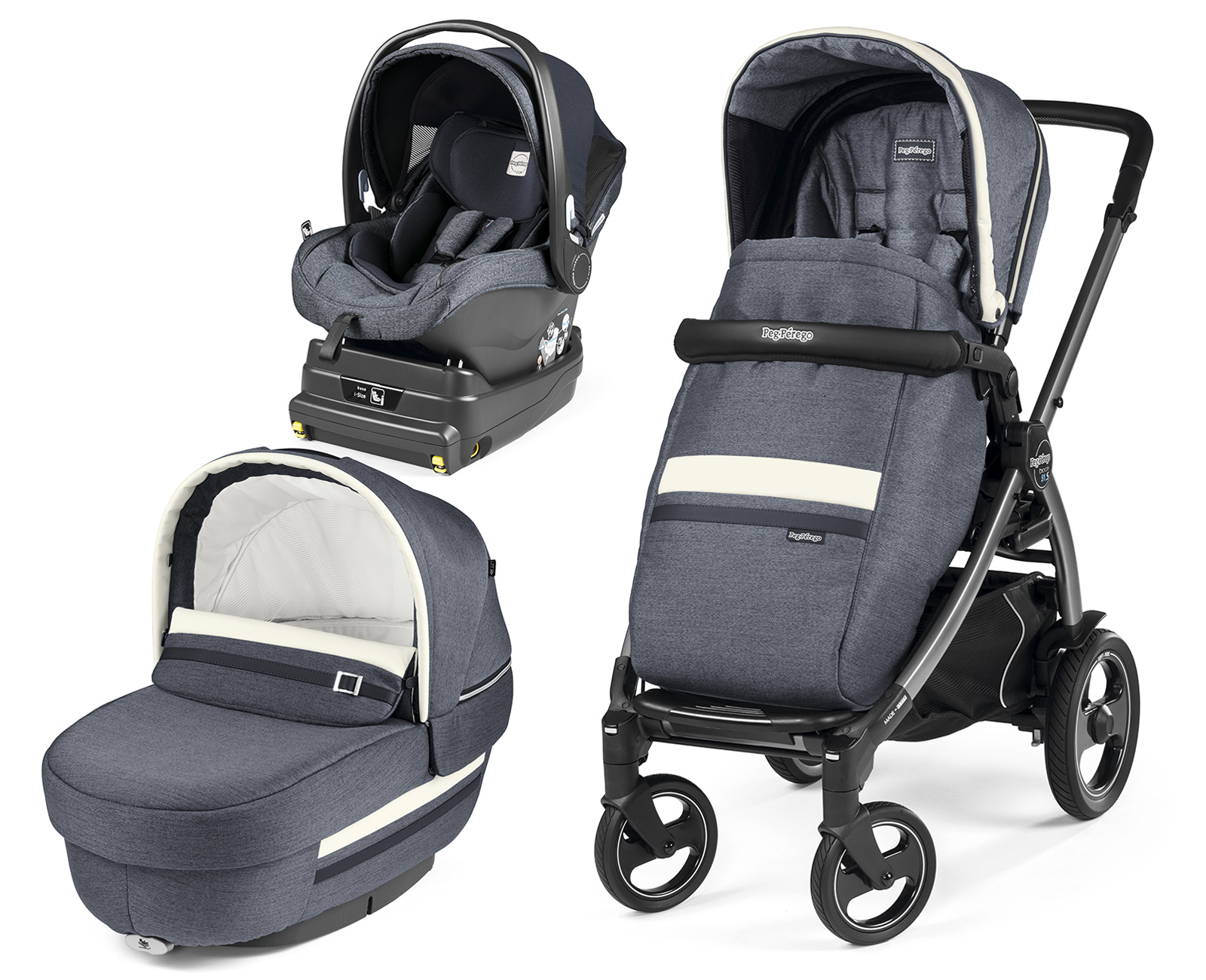 Коляска 3 в 1 Peg Perego Book 51 S Elite I-Size Modular Luxe Mirage