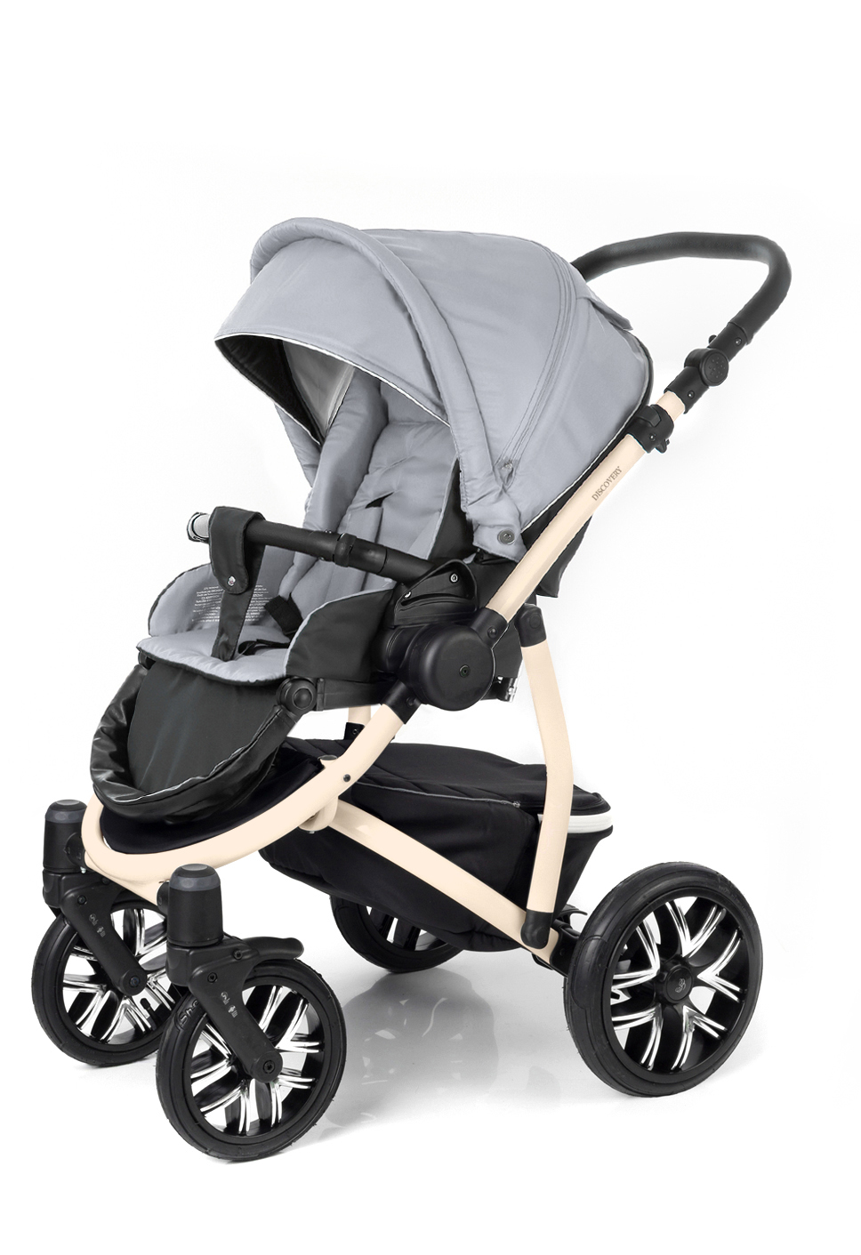 Прогулочная коляска Esspero Discovery Alu (шасси Beige) Silver