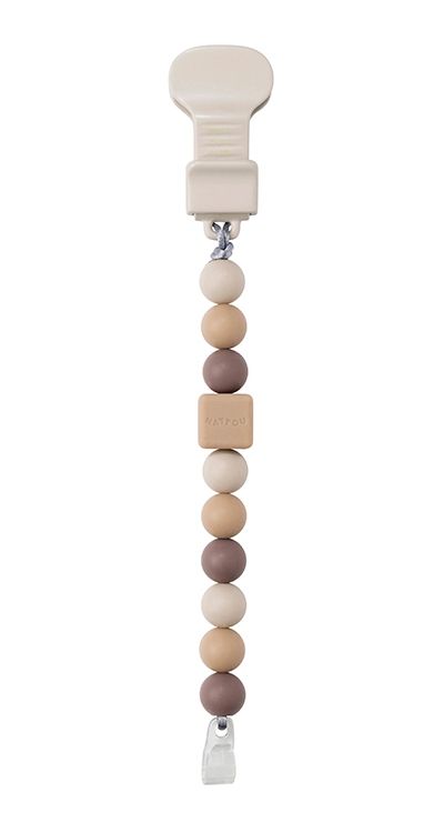 Держатель для соски Nattou Pacifinder Lapidou stone 879361