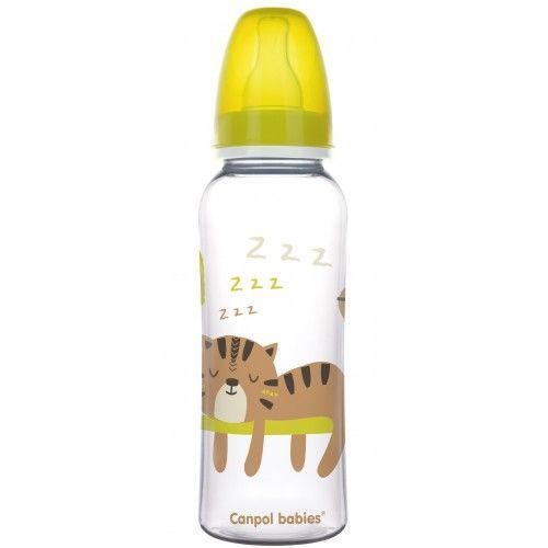 Бутылочка с узким горлышком Canpol Africa арт. 59/200, PP, 12м+, 250 мл