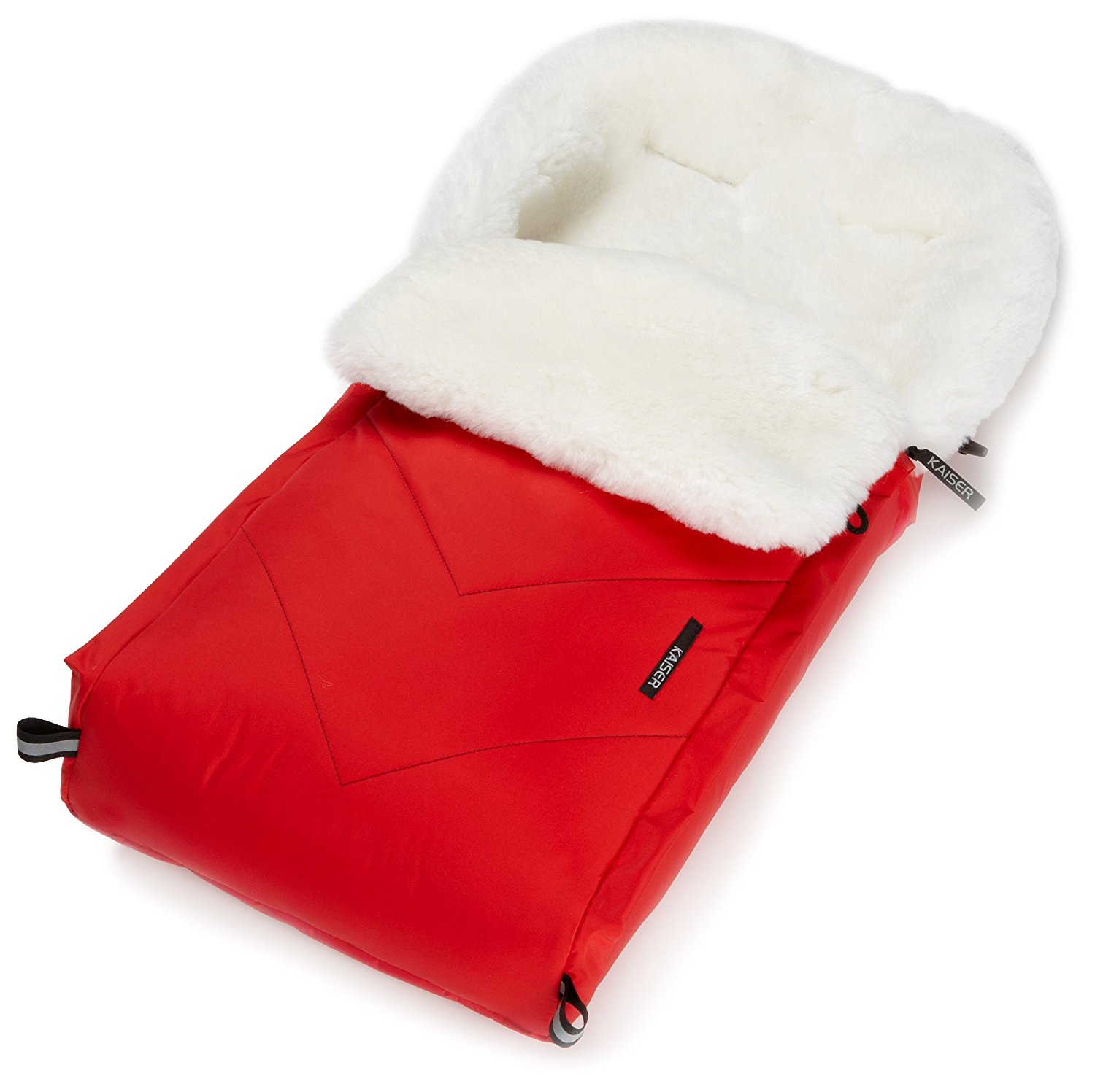 Меховой конверт Kaiser DUBLAS Red/White