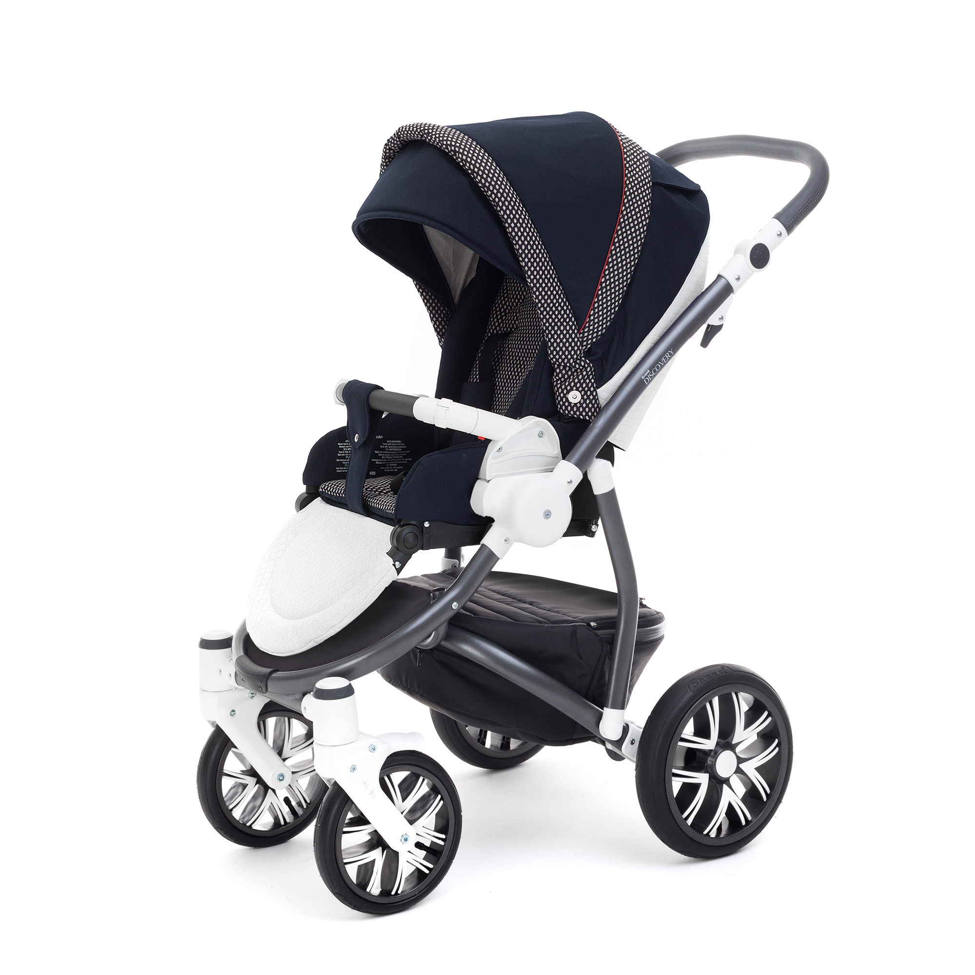 Прогулочная коляска Esspero Grand Discovery (шасси Graphite White) Royal Deep Ocean