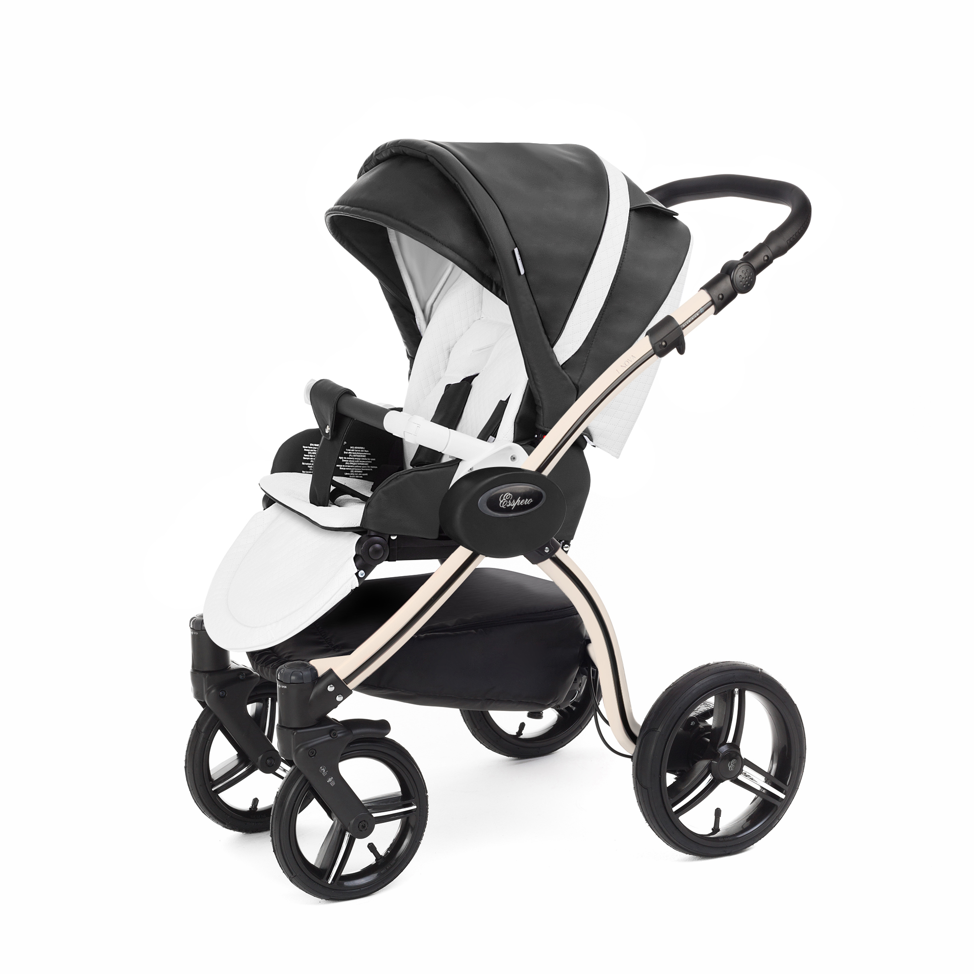 Прогулочная коляска Esspero Grand I-Nova (шасси Beige) Nappa Graphite
