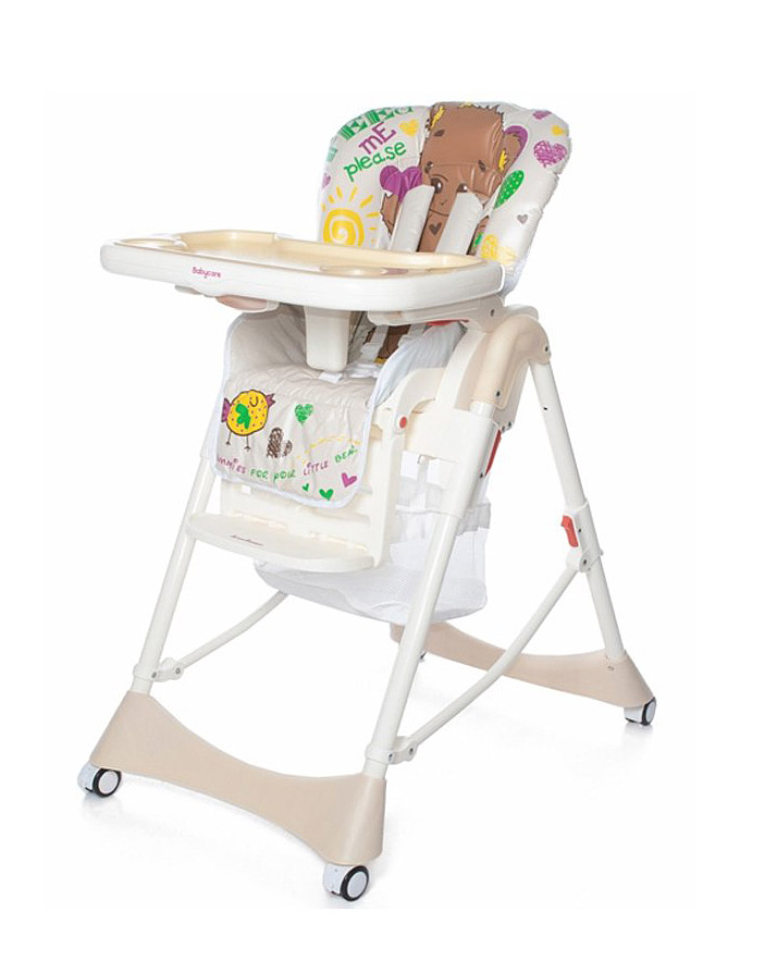 Стульчик Baby Care Love Bear Светло-бежевый 18