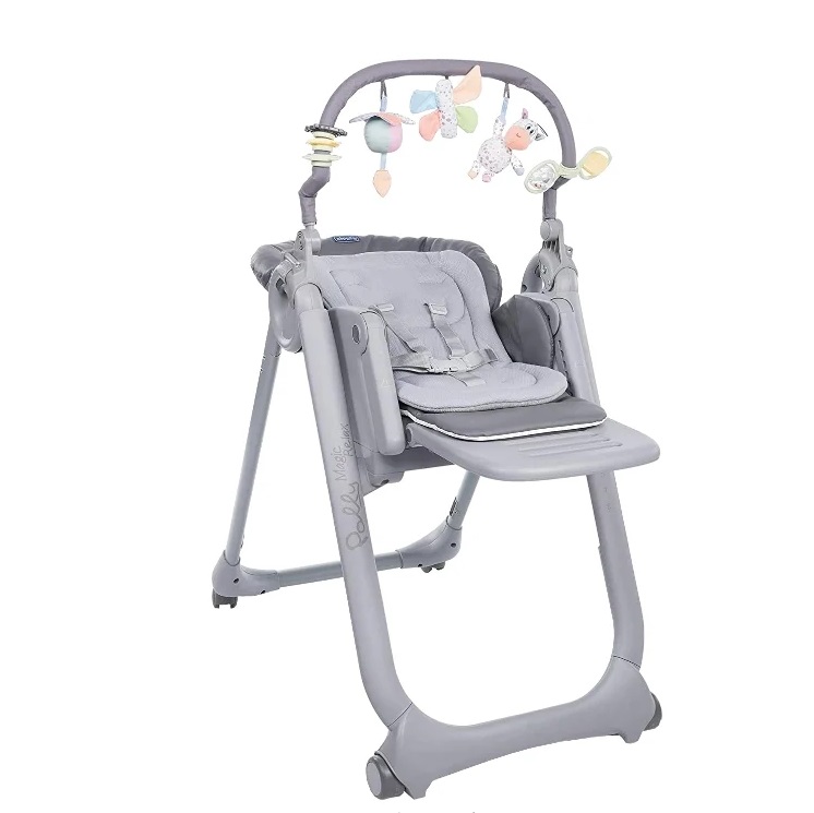 Стульчик Chicco Polly Magic Relax Graphite